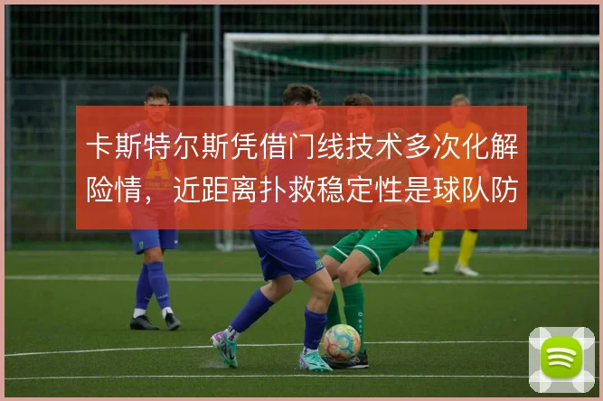 卡斯特尔斯凭借门线技术多次化解险情,近距离扑救稳定性是球队防线底气